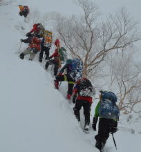 ステンドグラススタイル山日記赤岩尾根