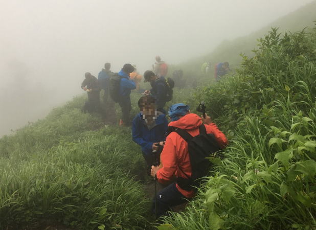 浅間山草すべりコース
