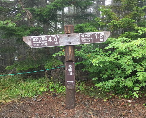 長塀山山頂