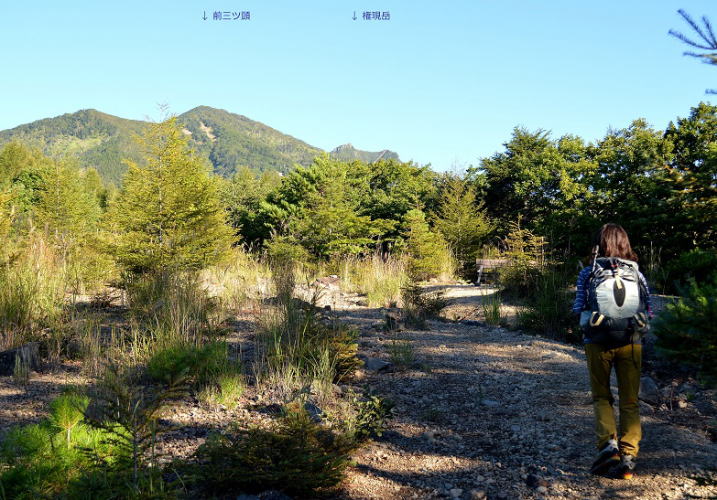 権現岳登山