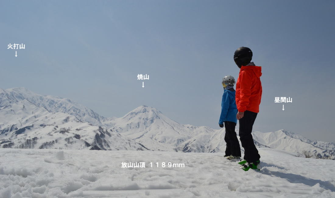 山頂からの眺め
