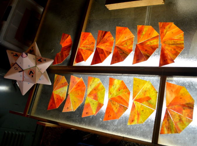 ガラス位置決め