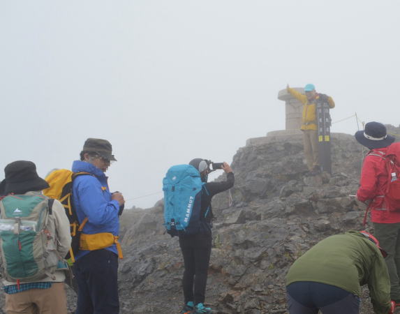 白馬岳山頂