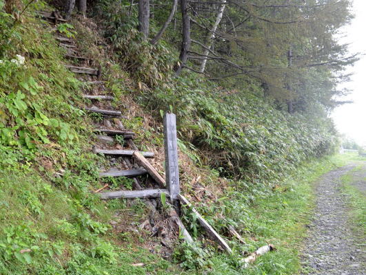 登山口