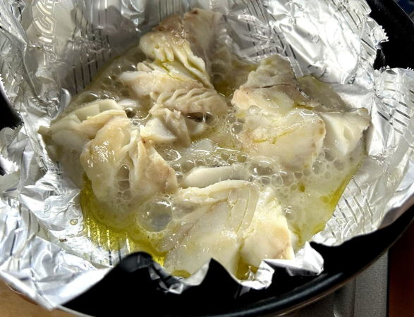 タラのバター焼き