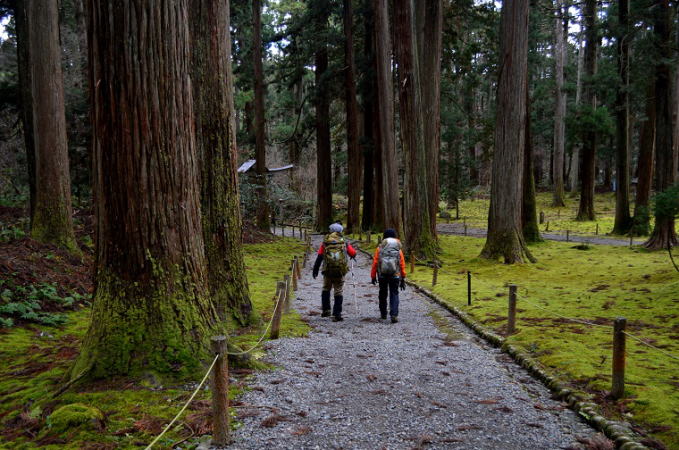 平泉寺境内