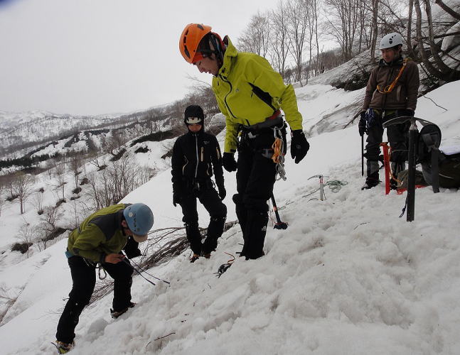 雪上訓練