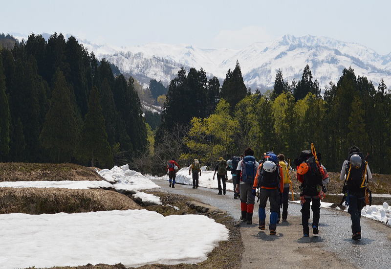 焼山温泉登山口