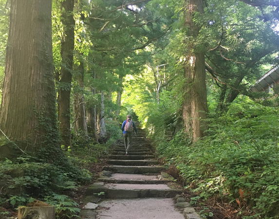 大山夏山登山口