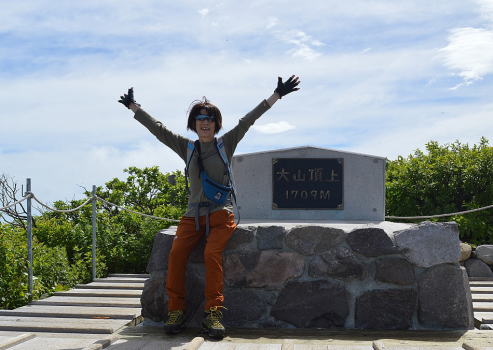 大山山頂