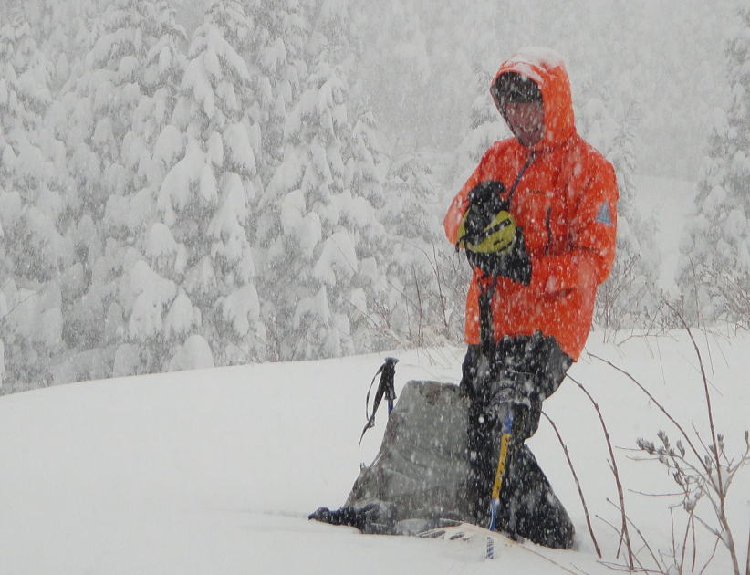 北陸の湿った雪