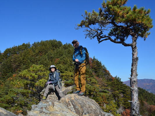 岩殿山山頂