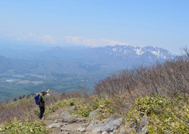 後立山連峰遠望