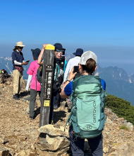 鹿島槍ヶ岳頂上