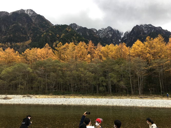 上高地紅葉