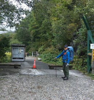 柏原新道入口