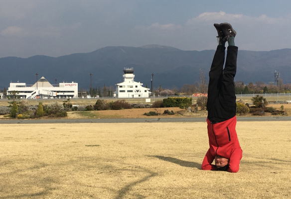 プチヨガでクールダウン