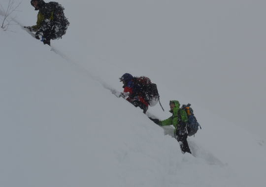 深雪のラッセル