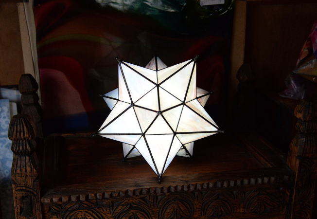 星のランプ