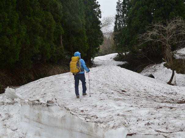 新田山登山口