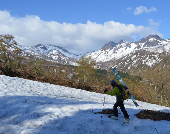 新田山BCスキー