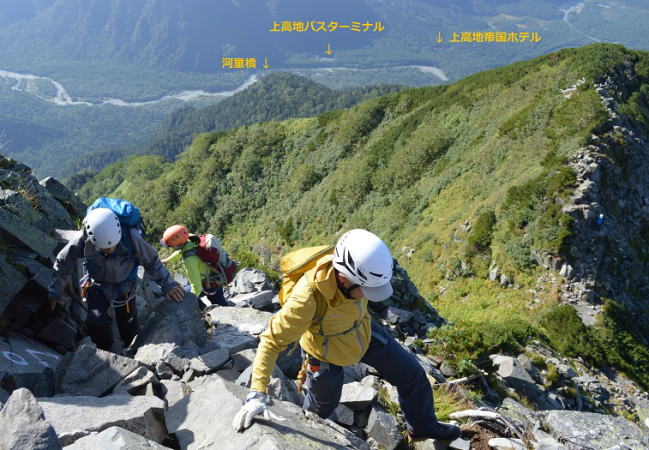 独標登り