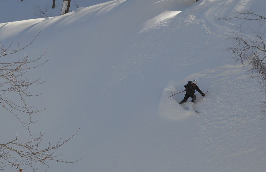 崩れ雪