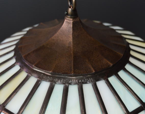 ブロンズキャップのランプシェード