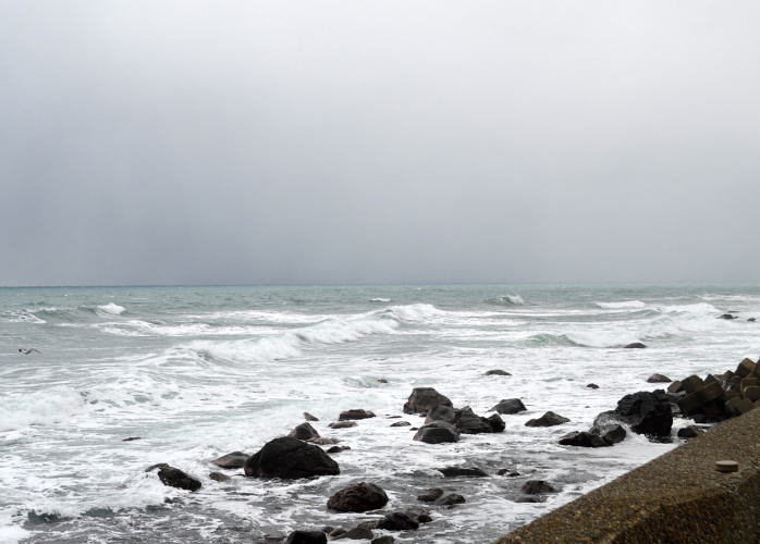 荒れた日本海