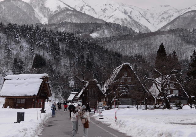 白川郷インバウンド