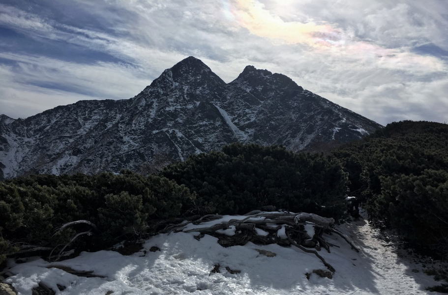 塩見岳西峰東峰