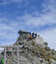 雄山山頂