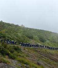 白馬八方池登山