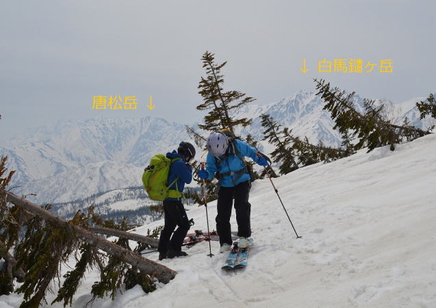 山滑走へ