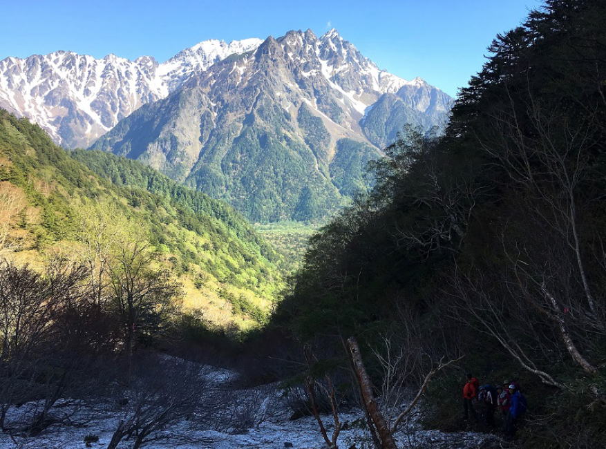 穂高岳明神岳