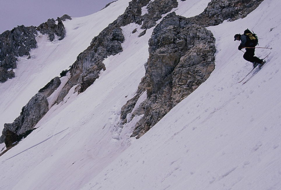 白馬岳中央ルンゼ