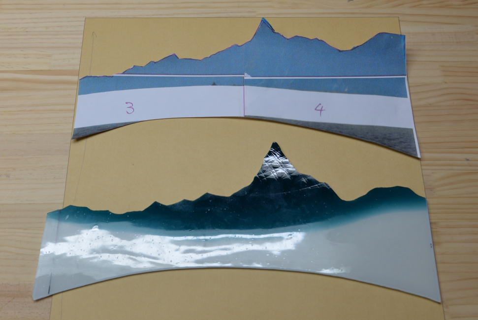 メインのガラスカット