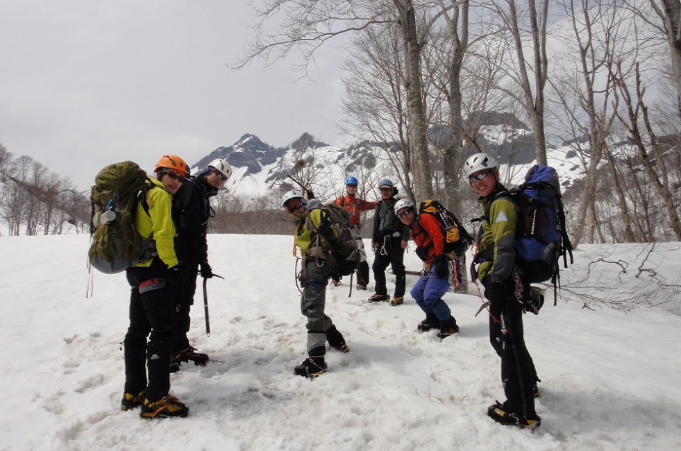 春山講習会　阿彌陀山