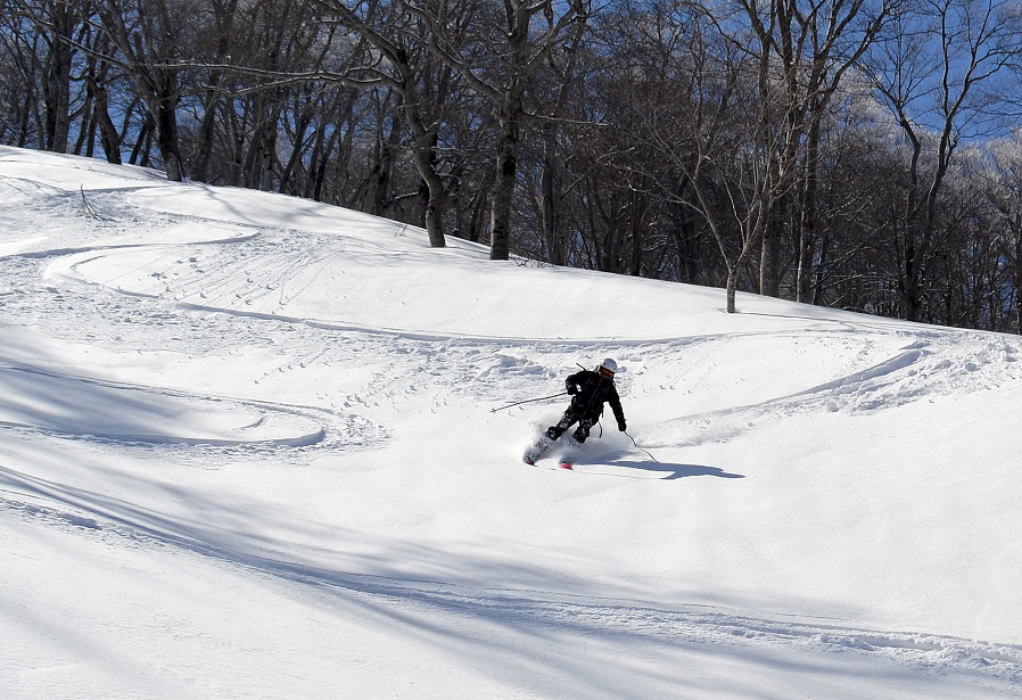 鍋倉山BCスキー