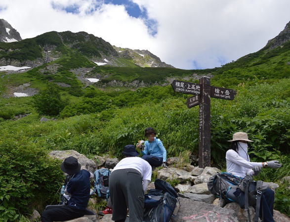 天狗原分岐
